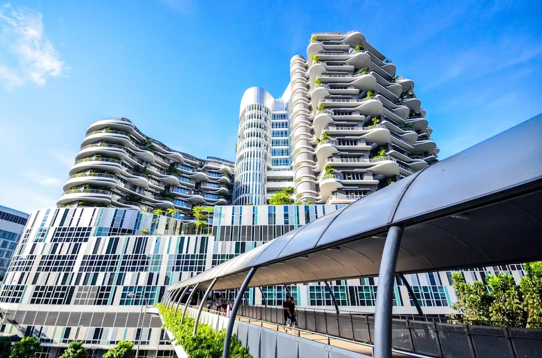 Photo Modern architecture