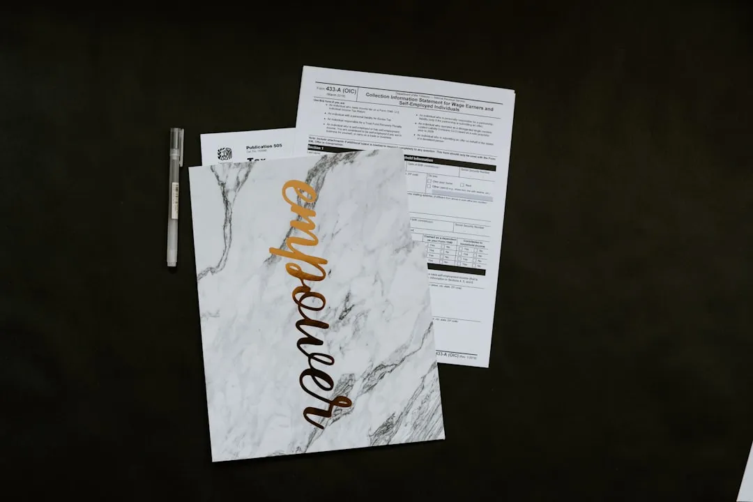 Photo Tax form