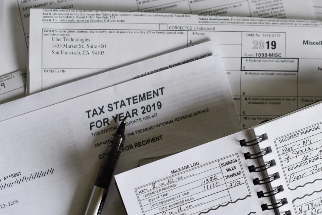 Photo Tax forms