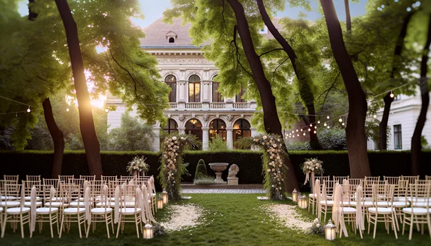 Locații de nuntă cu grădină în București – Cele mai elegante spații