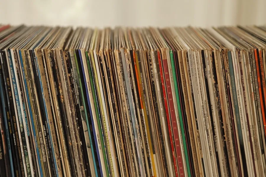 vinyl records
