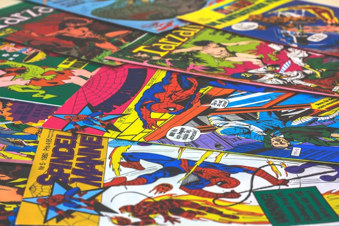 Photo comic book evolution