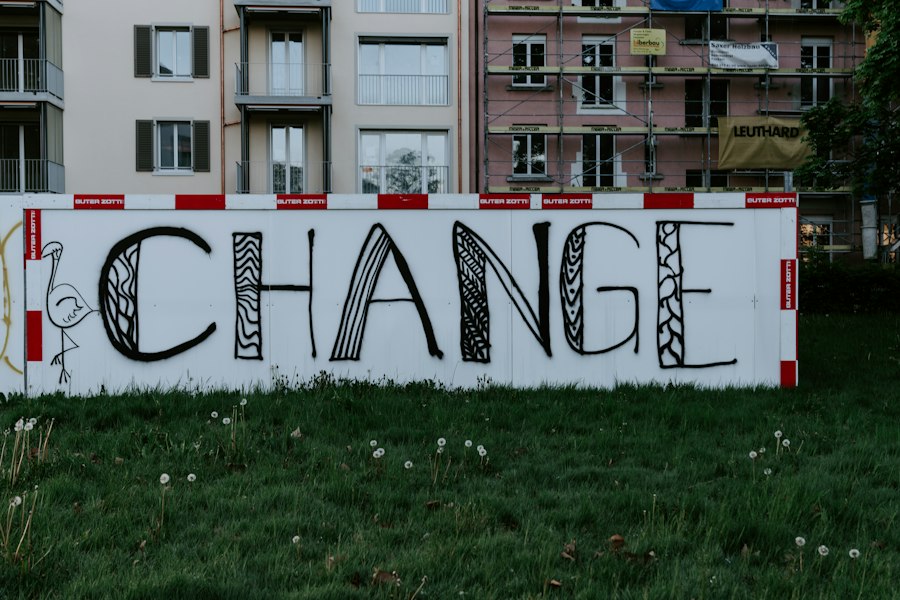 Photo attitude change