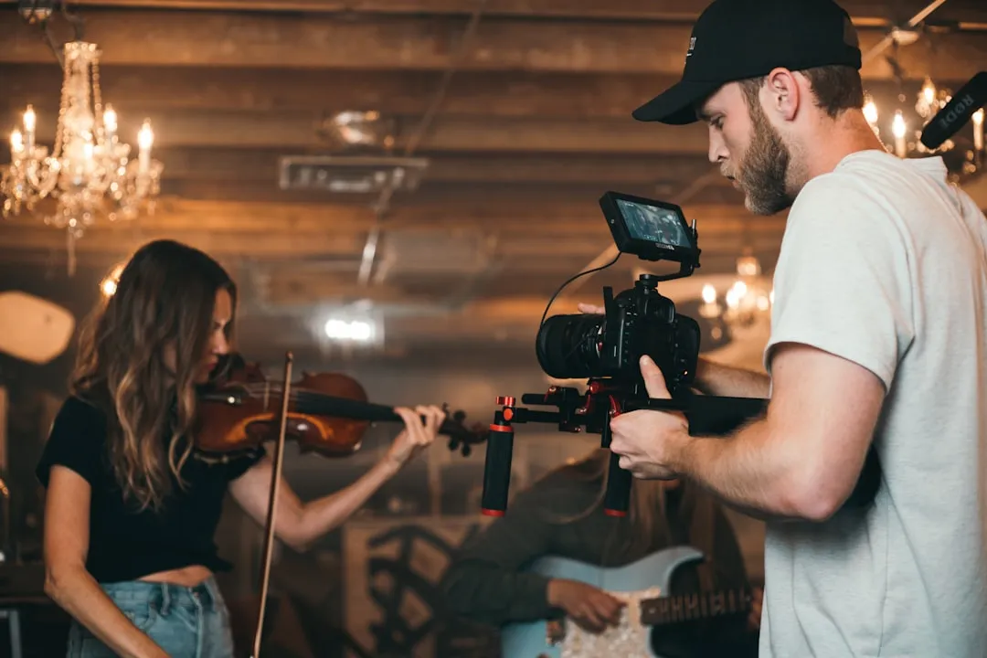 Photo music film storytelling
