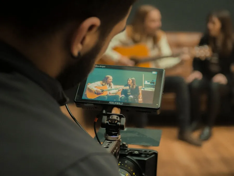 Photo music film storytelling
